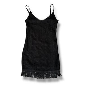 Vintage Yogurt black dress sz 42 made in Italy